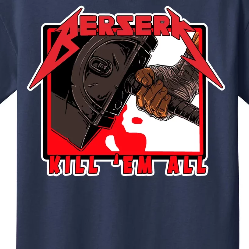 Berserk Kill Em All Kids T-Shirt