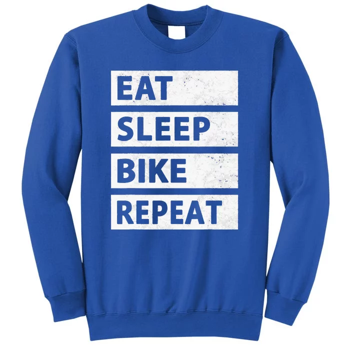 Bicycle Eat Sleep Bike Repeat Cycling Sweatshirt