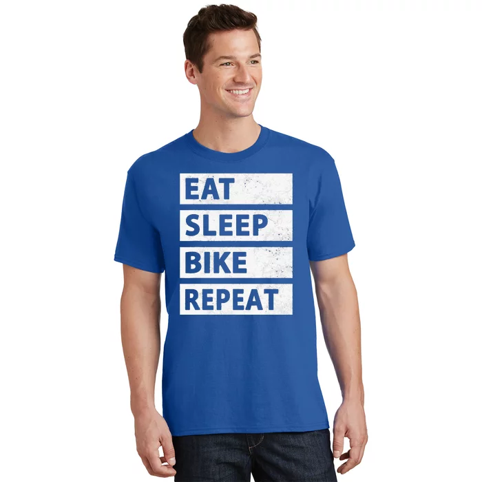 Bicycle Eat Sleep Bike Repeat Cycling T-Shirt