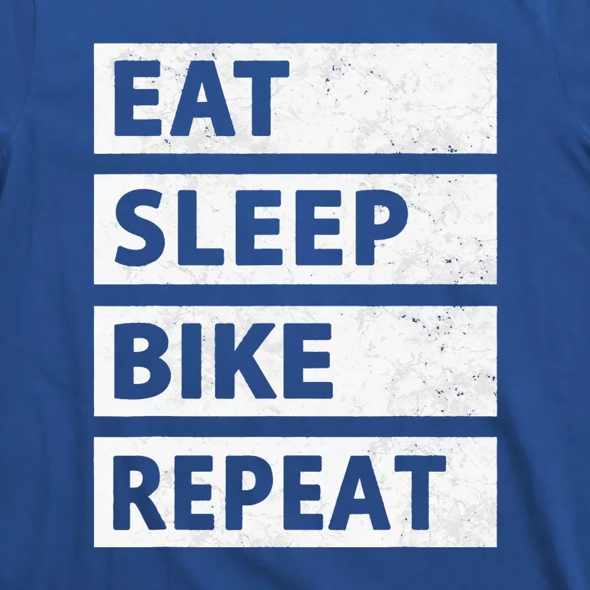 Bicycle Eat Sleep Bike Repeat Cycling T-Shirt