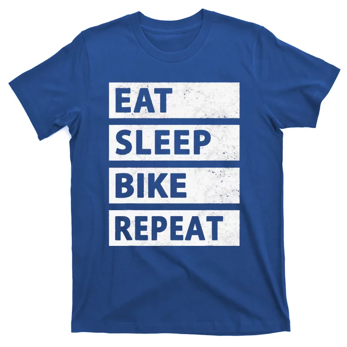 Bicycle Eat Sleep Bike Repeat Cycling T-Shirt