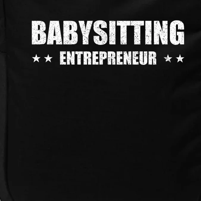 Babysitting Entrepreneur Sitter Business Meaningful Gift Impact Tech Backpack