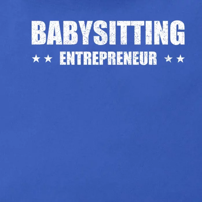 Babysitting Entrepreneur Sitter Business Meaningful Gift Zip Tote Bag