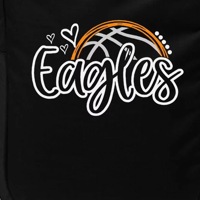 Basketball Eagles School Sports Fan Team Spirit Impact Tech Backpack