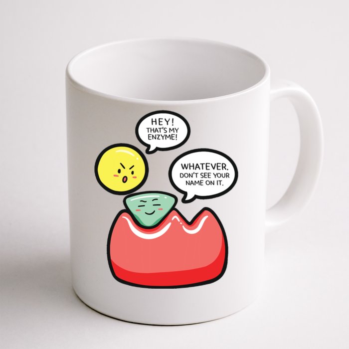 Biology Enzymes Science Biological Molecule Biologist Gift Front & Back Coffee Mug