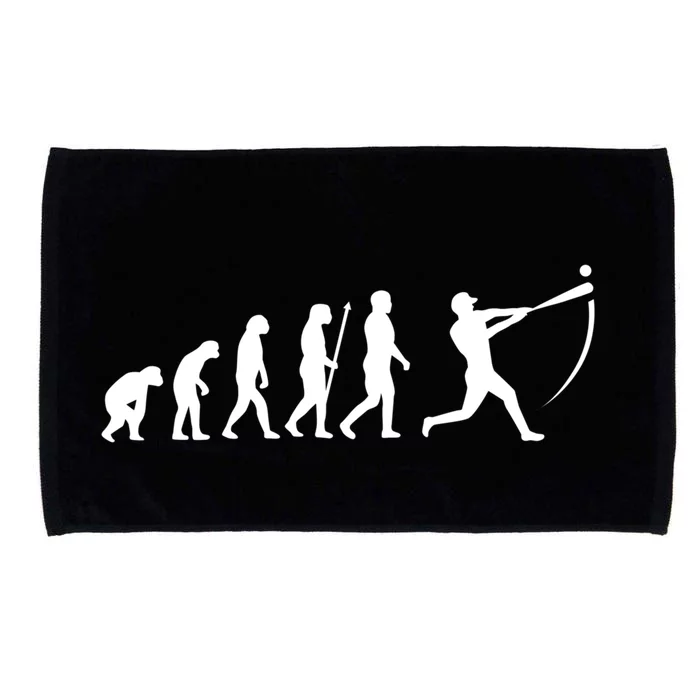 Baseball Evolution Sports Player Lover Coach Graphic Great Gift Microfiber Hand Towel