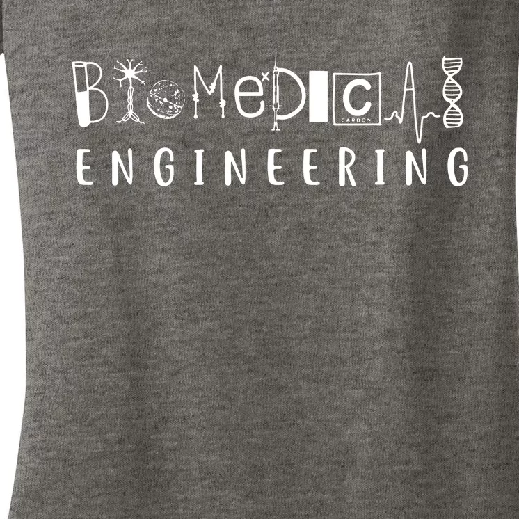 Biomedical Engineering Sciences Biomed Engineer BME Gifts Women's V-Neck T-Shirt