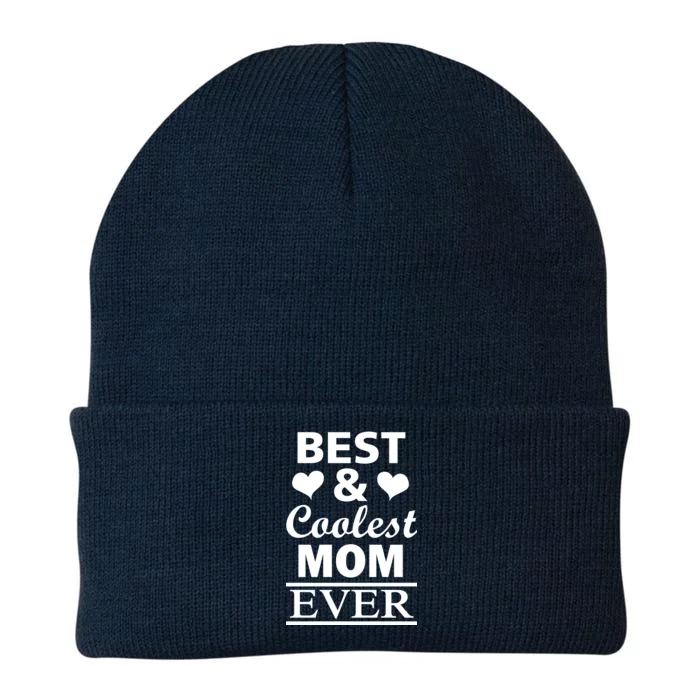 Best And Coolest Mom Ever Knit Cap Winter Beanie