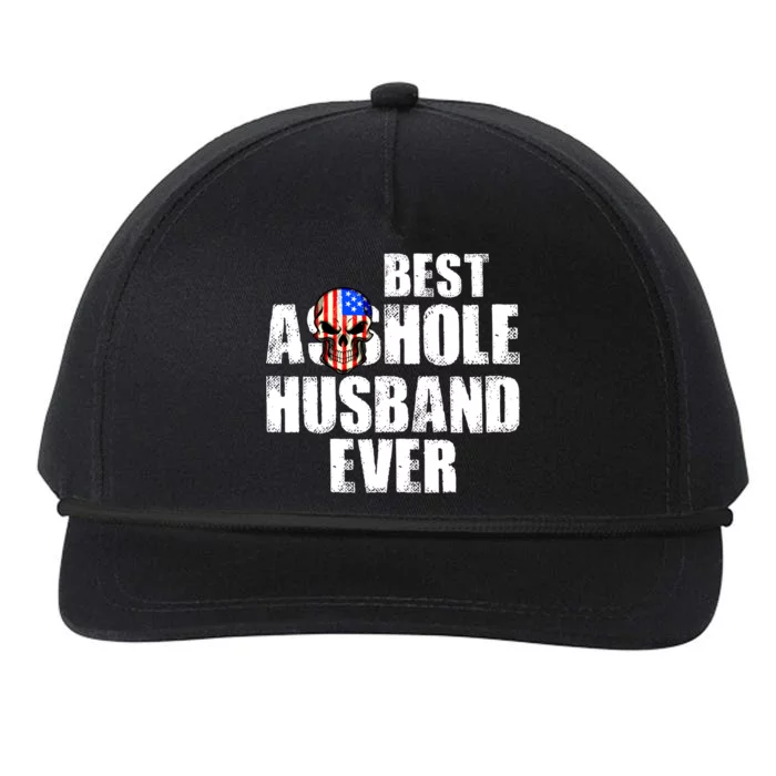 Best Asshole Husband Ever Snapback Five-Panel Rope Hat