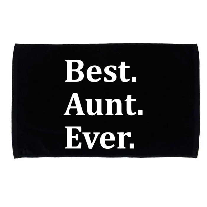 Best Aunt Ever Microfiber Hand Towel