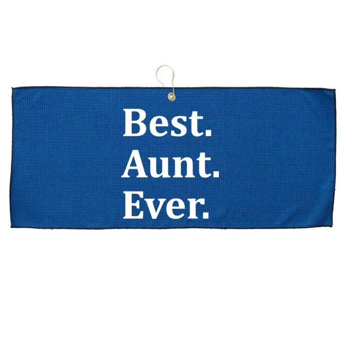 Best Aunt Ever Large Microfiber Waffle Golf Towel