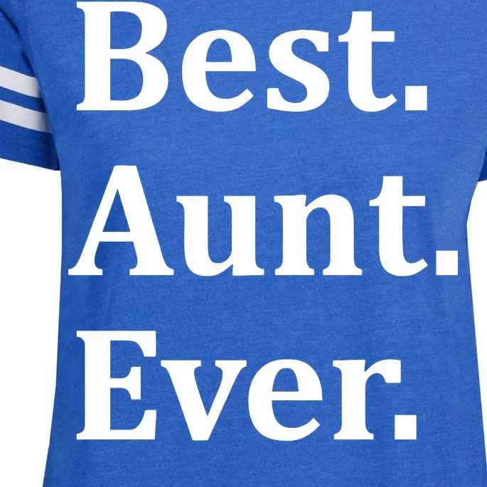 Best Aunt Ever Enza Ladies Jersey Football T-Shirt