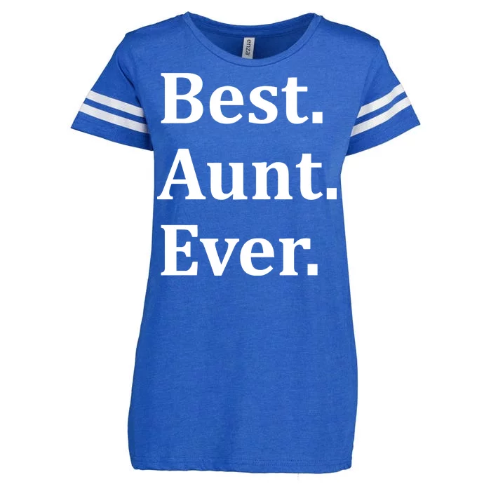 Best Aunt Ever Enza Ladies Jersey Football T-Shirt