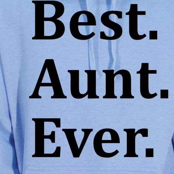 Best Aunt Ever Unisex Surf Hoodie