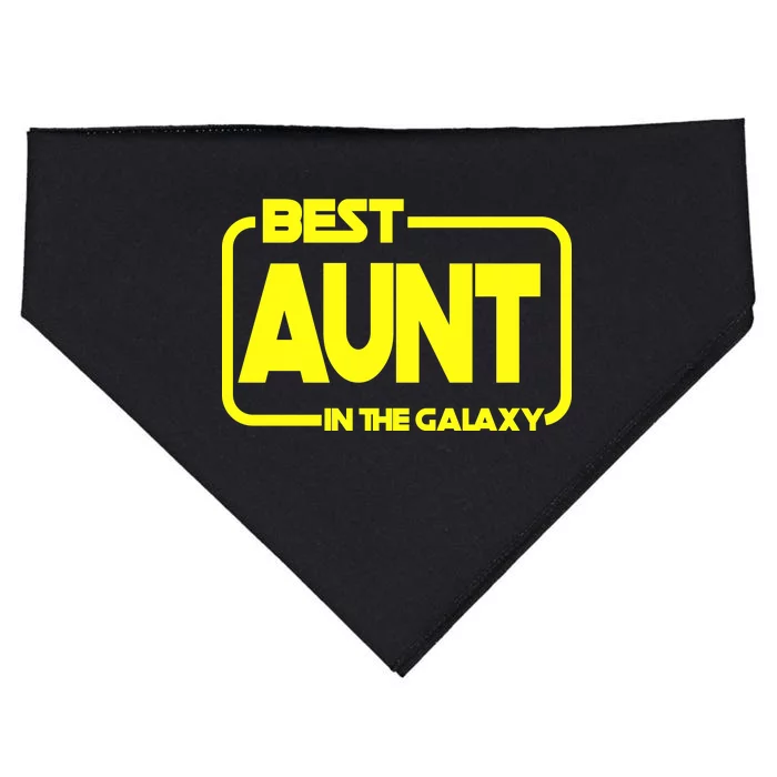 Best Aunt In The Galaxy USA-Made Doggie Bandana