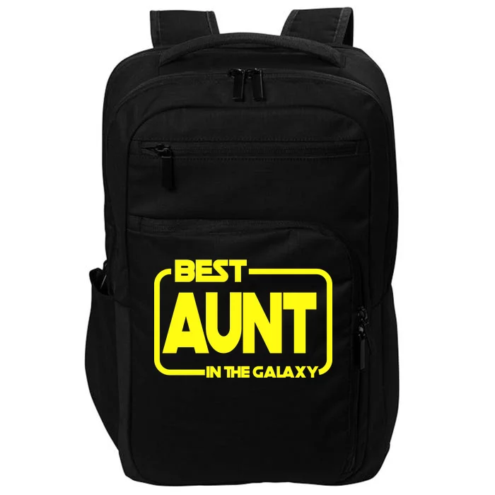 Best Aunt In The Galaxy Impact Tech Backpack