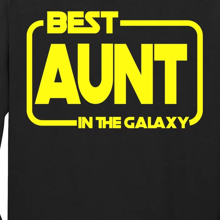 Best Aunt In The Galaxy Tall Long Sleeve T-Shirt