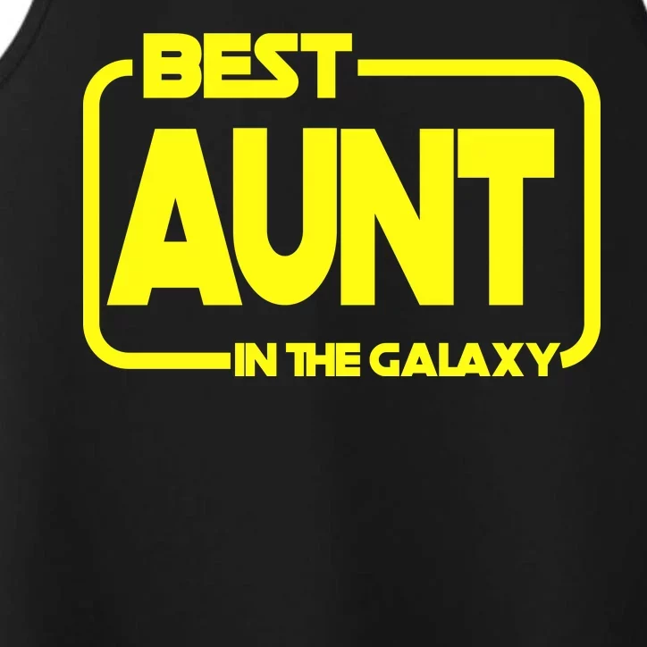 Best Aunt In The Galaxy Performance Tank