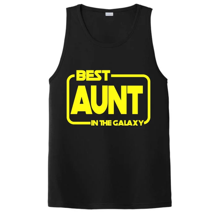 Best Aunt In The Galaxy Performance Tank