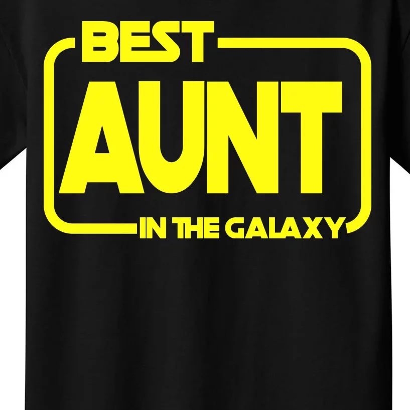 Best Aunt In The Galaxy Kids T-Shirt