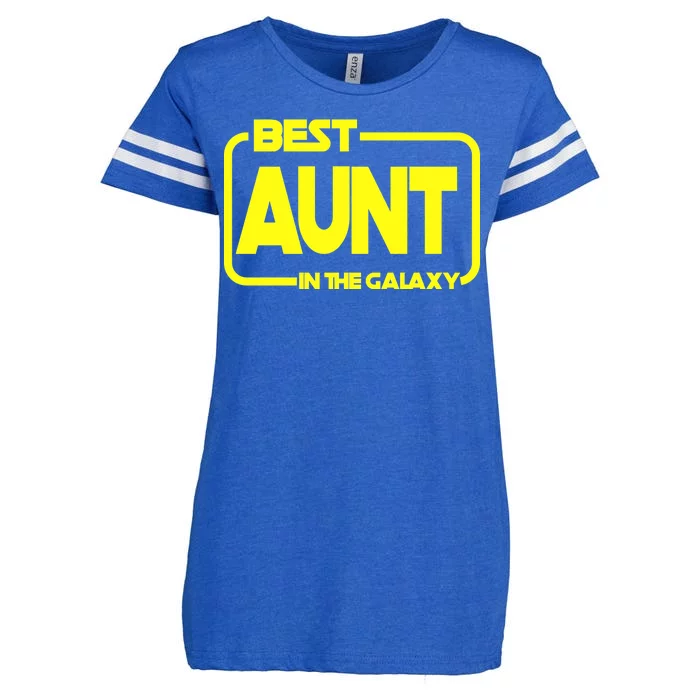 Best Aunt In The Galaxy Enza Ladies Jersey Football T-Shirt