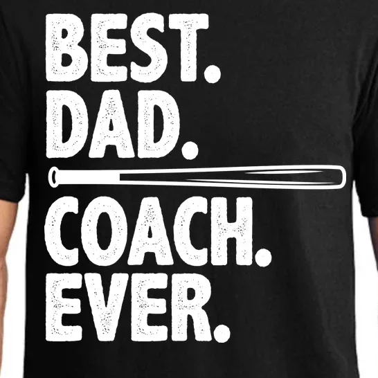 Best Baseball Dad Coach Ever Pajama Set