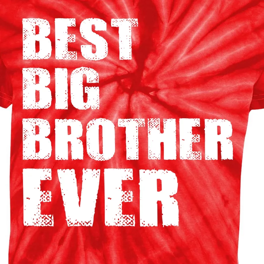 Best Big Brother Ever Kids Tie-Dye T-Shirt