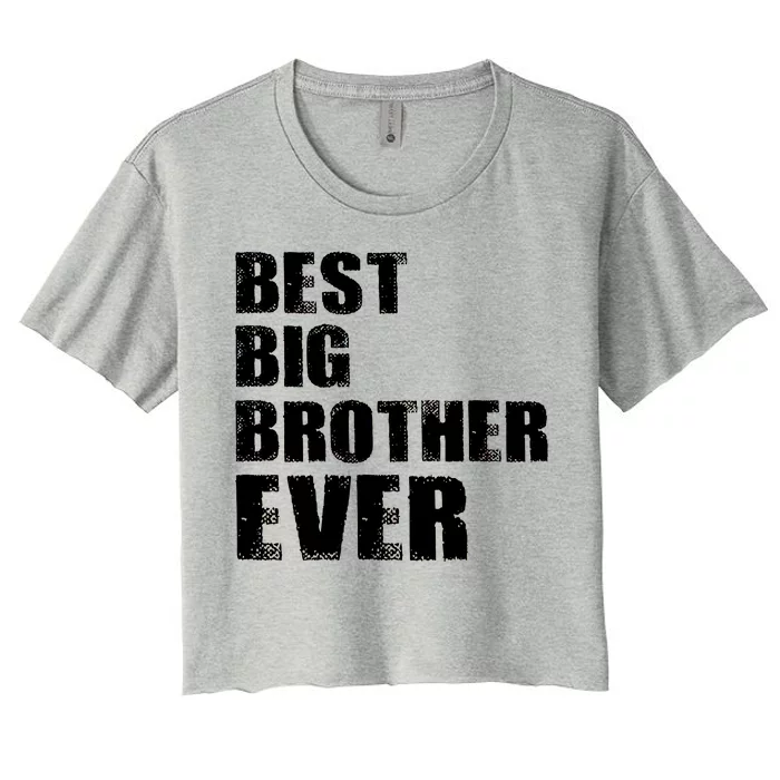 Best Big Brother Ever Women's Crop Top Tee