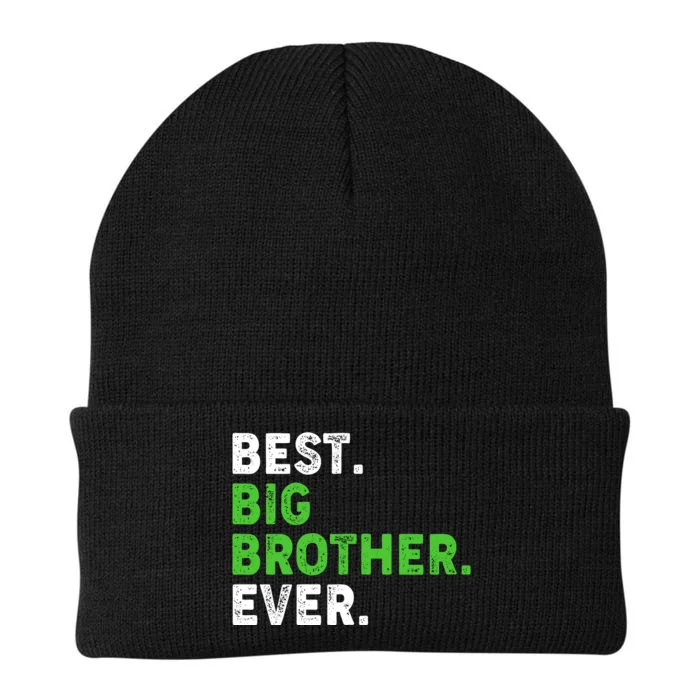 Best Big Brother Ever Older Sibling Knit Cap Winter Beanie