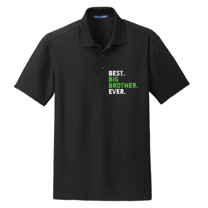 Best Big Brother Ever Older Sibling Dry Zone Grid Performance Polo