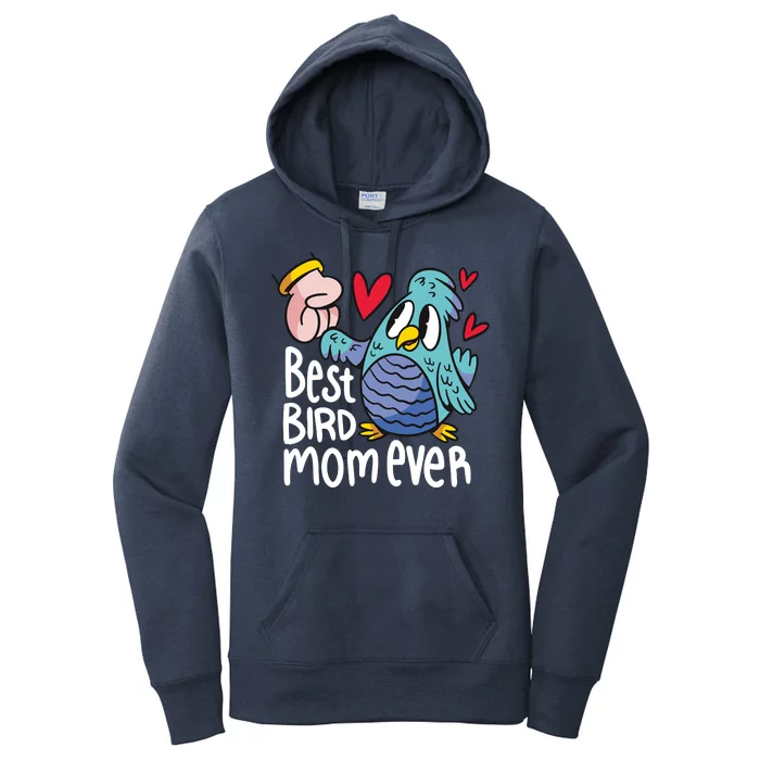 Best Bird Mom Ever Women's Pullover Hoodie