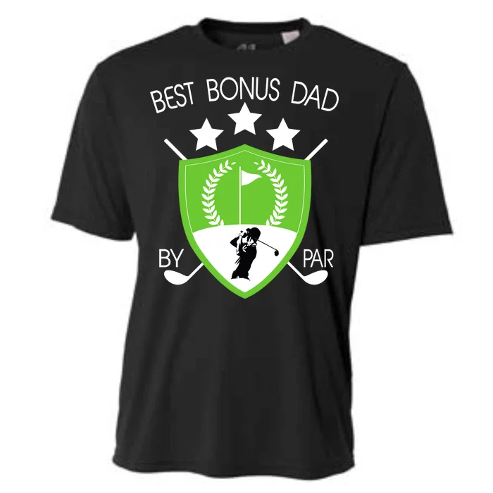 Best Bonus Dad By Par Cooling Performance Crew T-Shirt