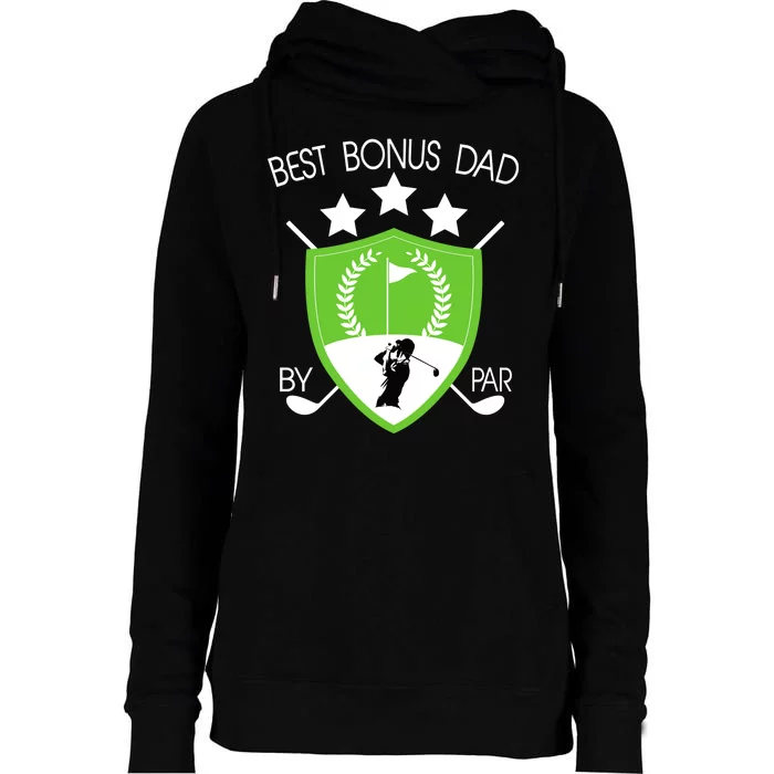 Best Bonus Dad By Par Womens Funnel Neck Pullover Hood