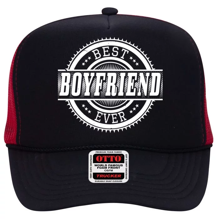 Best Boyfriend Ever High Crown Mesh Trucker Hat