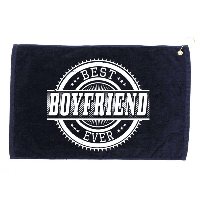 Best Boyfriend Ever Grommeted Golf Towel