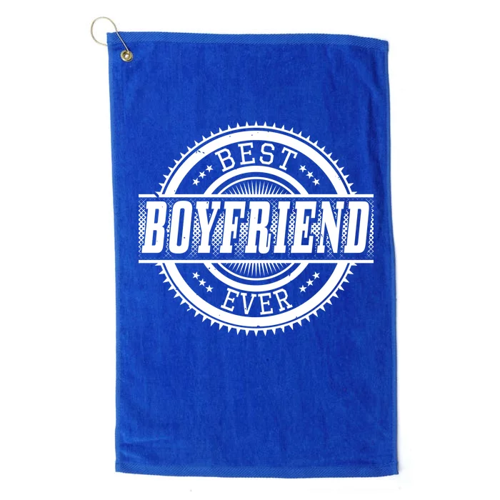 Best Boyfriend Ever Platinum Collection Golf Towel