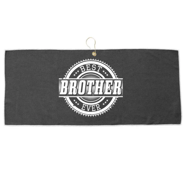 Best Brother Ever Large Microfiber Waffle Golf Towel