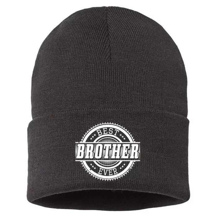 Best Brother Ever Sustainable Knit Beanie