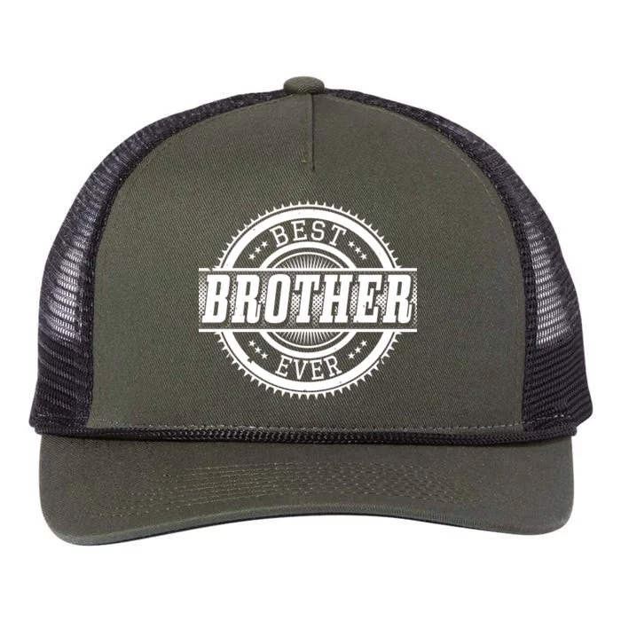 Best Brother Ever Retro Rope Trucker Hat Cap