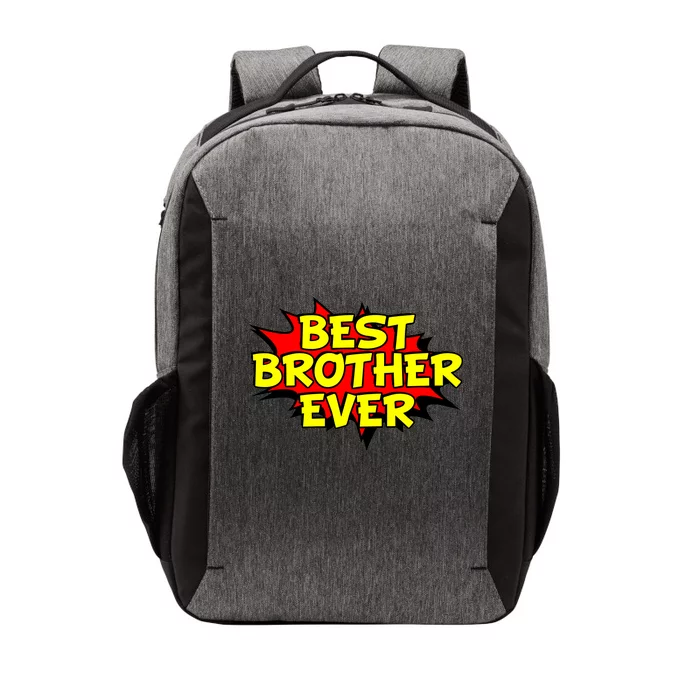 Best Brother Ever Cartoon Shout Vector Backpack