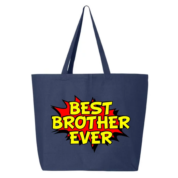 Best Brother Ever Cartoon Shout 25L Jumbo Tote