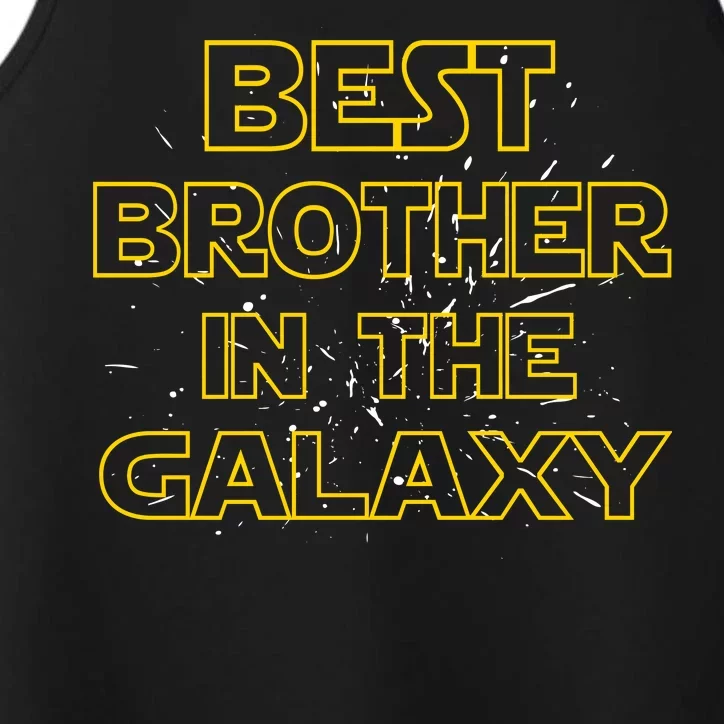 Best Brother In The Galaxy Performance Tank