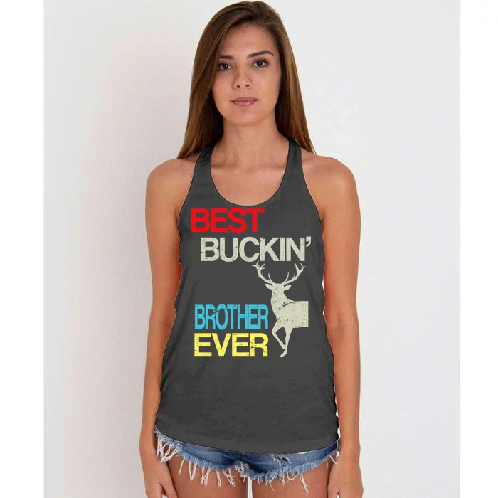 Best Buckin Brother Women's Knotted Racerback Tank