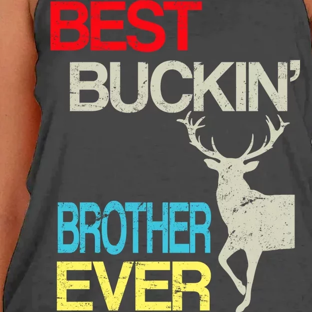 Best Buckin Brother Women's Knotted Racerback Tank