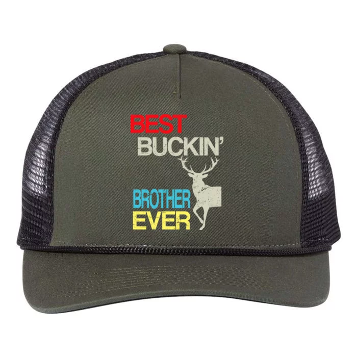 Best Buckin Brother Retro Rope Trucker Hat Cap