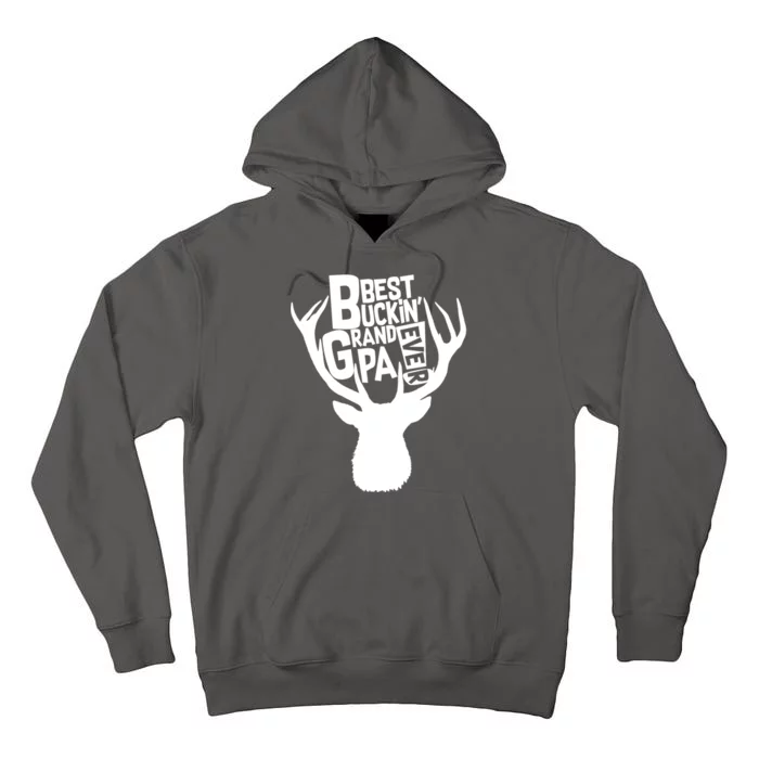 Best Buckin Grandpa Ever Tall Hoodie