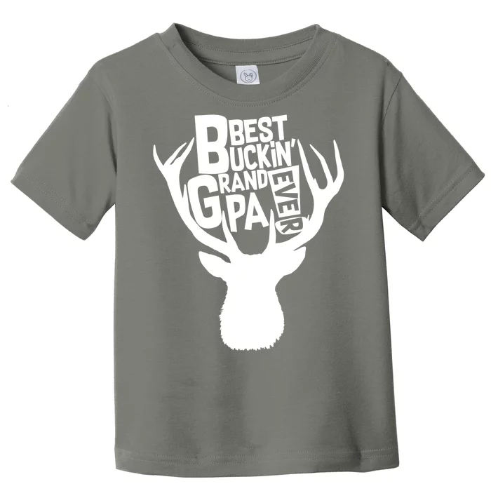 Best Buckin Grandpa Ever Toddler T-Shirt