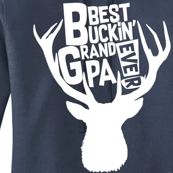 Best Buckin Grandpa Ever Women's Pullover Hoodie