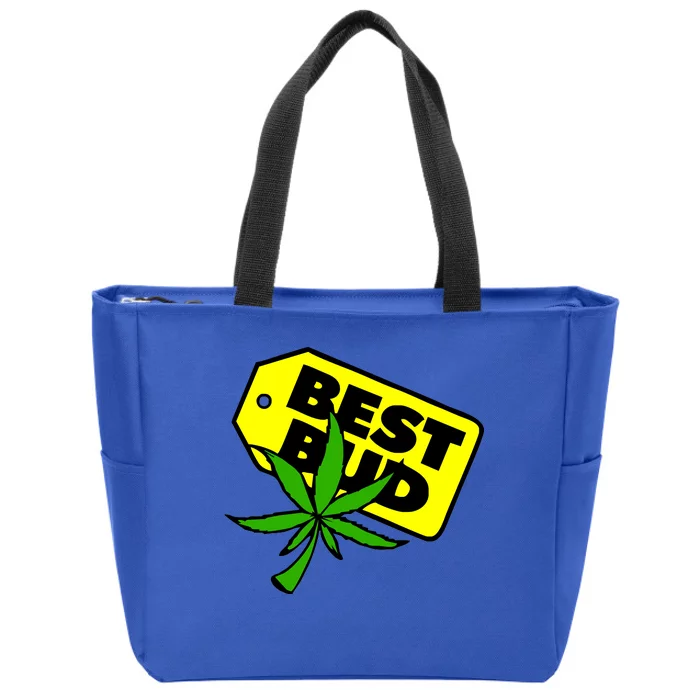 Best Bud Zip Tote Bag