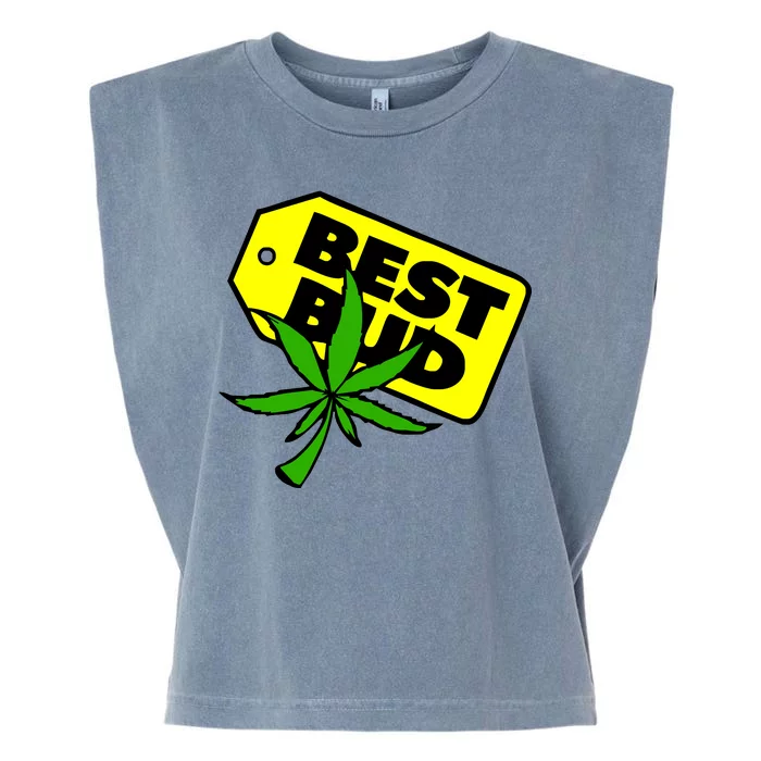 Best Bud Garment-Dyed Women's Muscle Tee